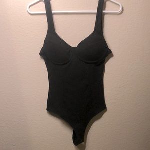 Charlotte Russe Black Bodysuit